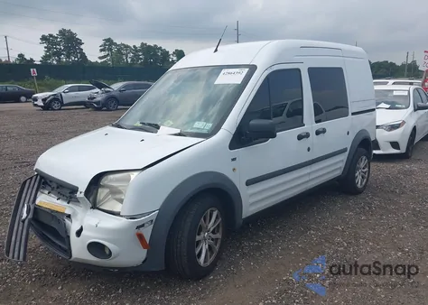 2010 Ford Transit Connect Xlt from USA, damaged, VIN NM0LS6BNXAT018523